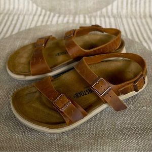 Birkenstock Sonora Women Oiled Leather – Ginger Brown